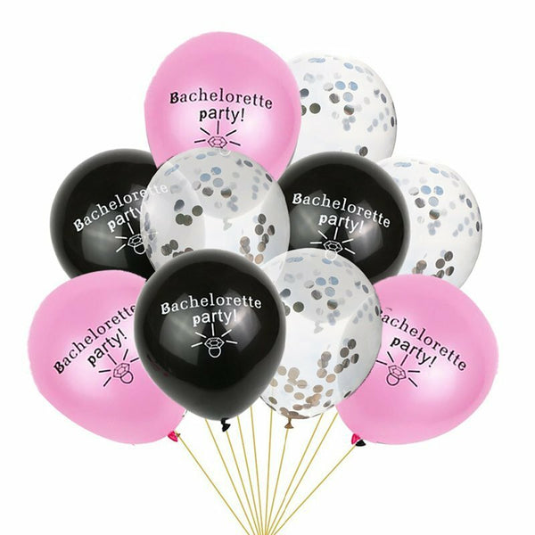 20x Team Bride To Be Latex Balloon Hens Night Bridal Shower Wedding Bachelorette