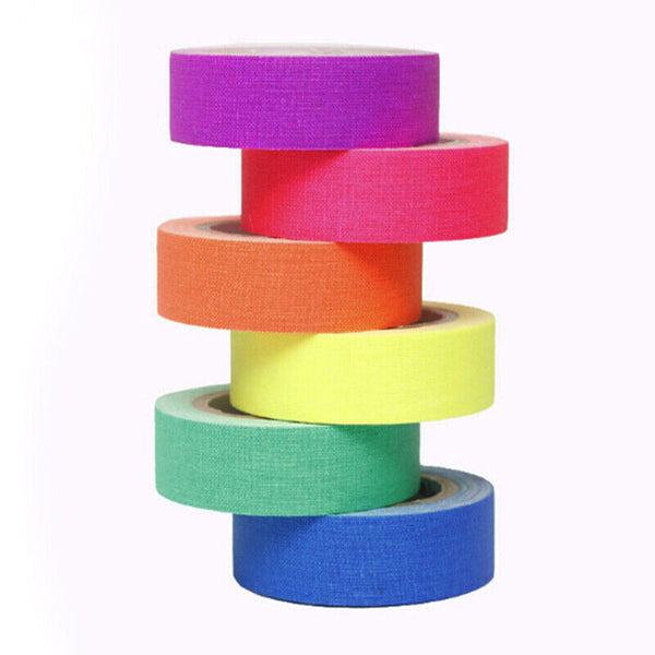 6X Luminous Fluorescent Tape Glow In The Dark Night Self-adhesive Safety Sticker