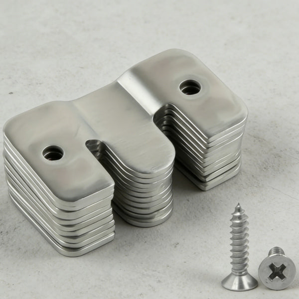 30PCS Sofa Sectional Couch Connectors Furniture Connector Brackets with Screws