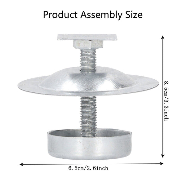 8x ant proof hive feet Stainless Steel hive stand hive legs ant-proof Bee tools