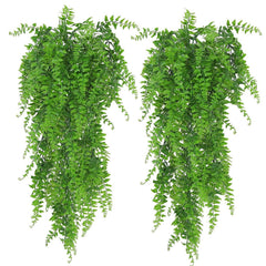2pcs Artificial Ivy Hanging Vine Garland | Fake Trailing Plants for Home Garden Decor
