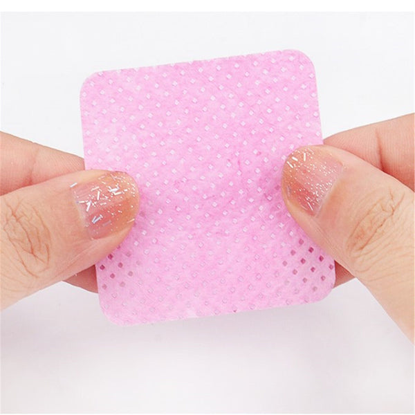 200PCS Nail Wipes Cotton Pads Polish Remover Cleaner Manicure Paper Lint Free