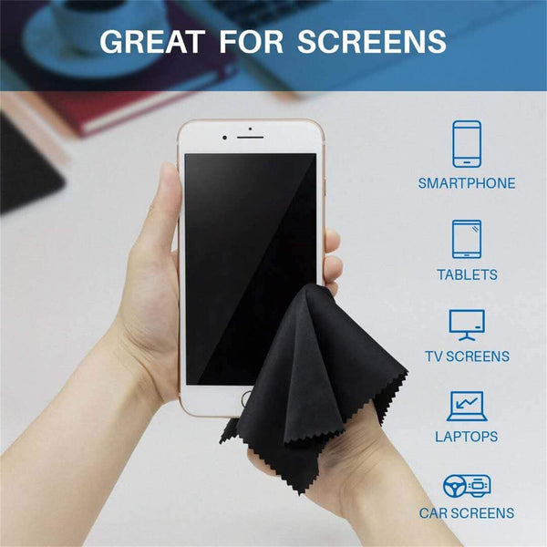 Microfiber Cleaning Cloth Camera Lens Eye Glasses Phone Screen Jewellery Wipe AU