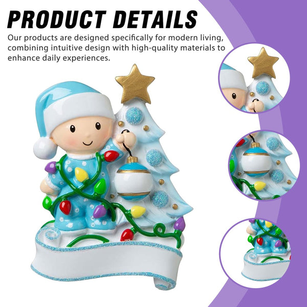 Babys First Christmas Ornaments Personalised Ornament Festive Decor Xmas Gift