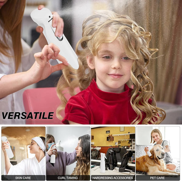 4PCS 300ML Continuous Mist Spray Bottles Ultra Fine Hair Plant Sprayer
