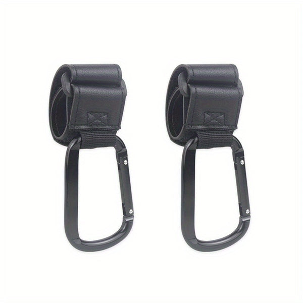 4PCS Stroller Hooks Metal Pram Bag Hangers Baby Pushchair Accessories
