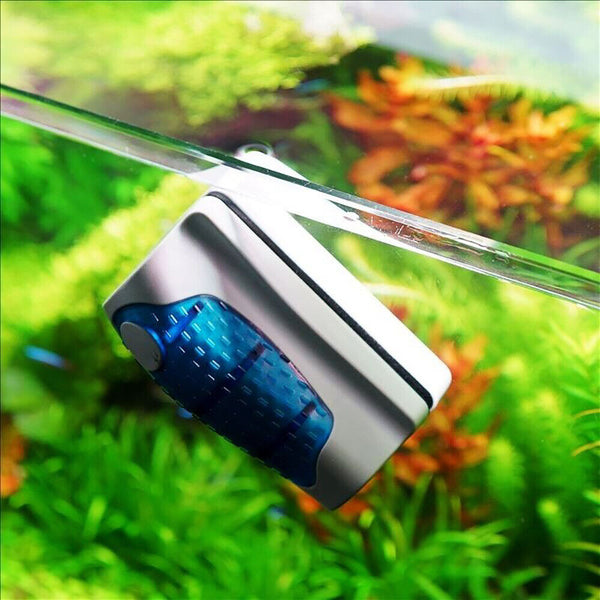 Magnetic Fish Tank Aquarium Brush Algae Cleaning Magnet Glass Cleaner Aquatic