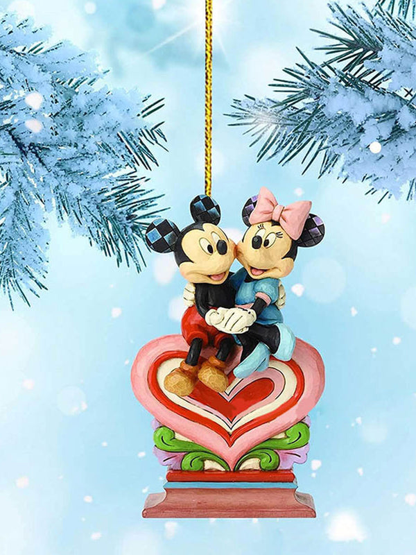 Christmas Tree 2D Disney Acrylic Ornaments Xmas Pendants Hanging Kids Gift DecOD