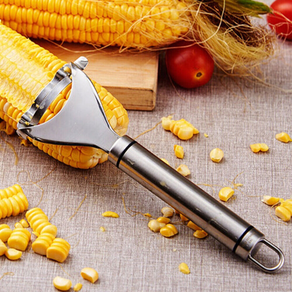 UP 4X Corn Peeler Kitchen Remover One-Step Thresher Cob Kerneler Cutter Stripper