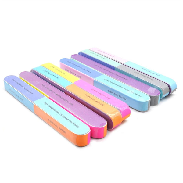 10-200Pcs Nail Sanding Block Buffer Files Art Sand Surface Manicure Buffing AUS