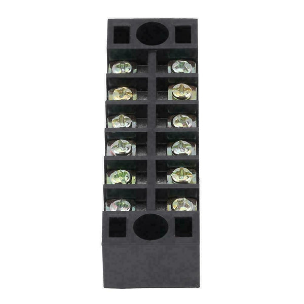 UP30X Dual Row 6 Positions 600V 15A Screw Terminal Block Terminal Barrier Strip