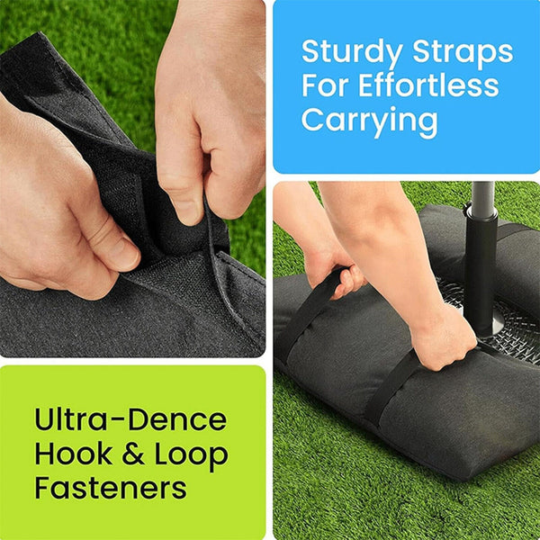 Outdoor Patio Umbrella Base Stand Heavy Weight Bag Wind-Proof Fixing Sandbags