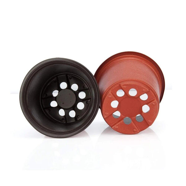 500pcs Plastic Plant Pot Flowers Garden Nursery Seeding Growing Container Bulk AU