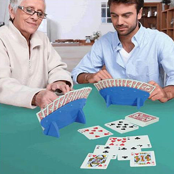 Rack for Children Arthritis  Holder Hands-Free  Poker Playing Card  Fan Shape