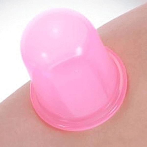 2X  Silicone Cupping Delivery Massage Cup Anti Cellulite Vacuum Suction Lifting