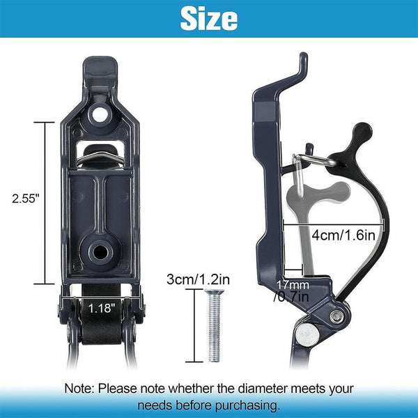 Shovel Mount Heavy Duty Quick Release Axe Holder Mount Kits for Roof Rack