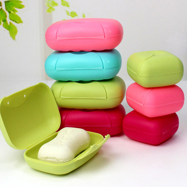 Sealing Bathroom Home E3 Travel Box Soap Case Portable Shower Holder