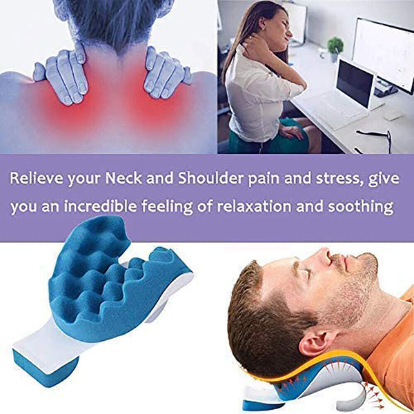 Relaxer Relief Support Shoulder  Traction Pillows  Massage  Neck Head Pain