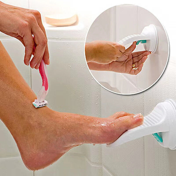 Suction Cup Shower Foot Rest Bathroom Non-slip Foot Step for Washing / Shaving