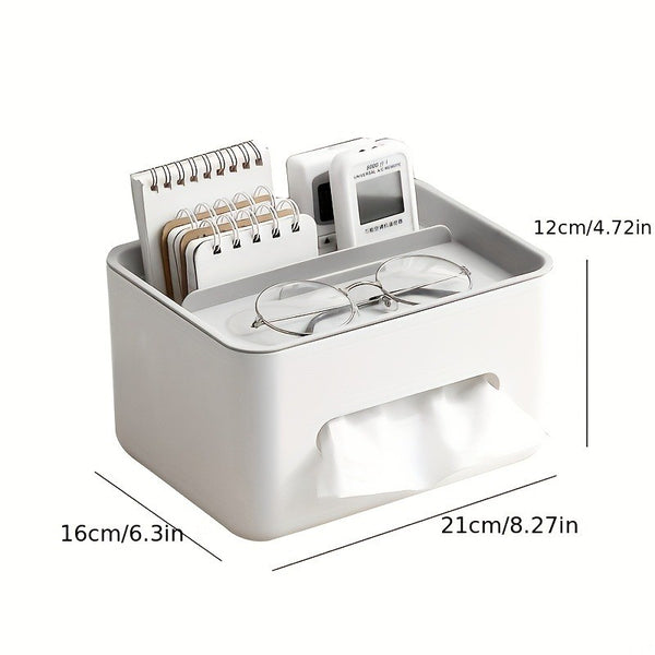 Tissue box multi-functional desktop storage box drawer box remote control Box AU