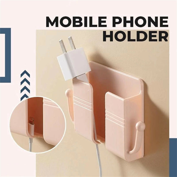 8PCS Wall Mounted Phone Remote Control Stationery Holder Storage Box Organizer