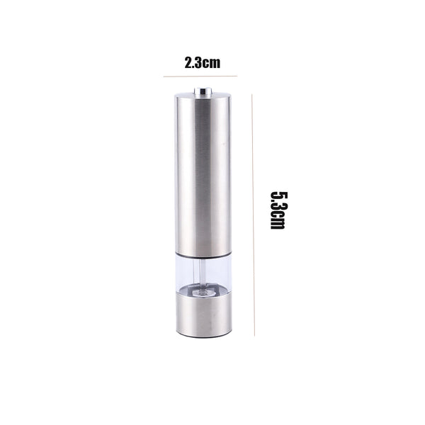 3PCS Automatic Electric Salt & Pepper Grinder Set Adjustable Gravity Mill