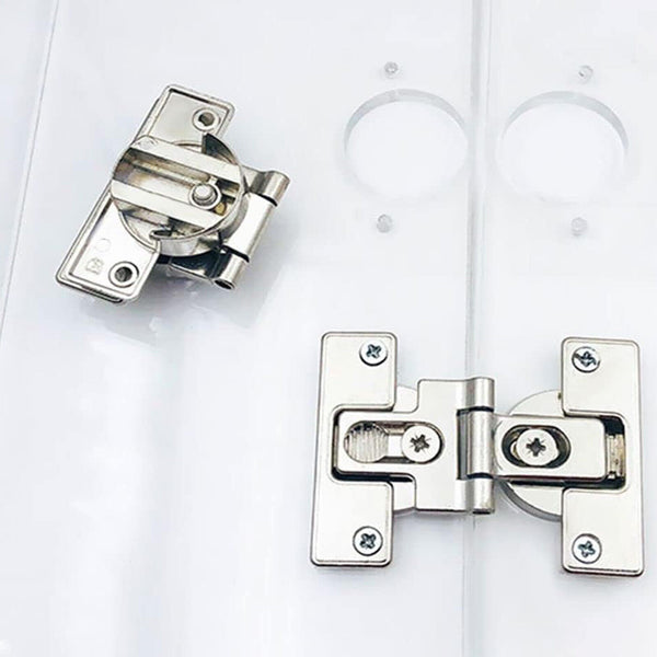 Cabinet Door Flap Folding Hinges 180 Degrees Hidden Hinge Self-Supporting Hinge