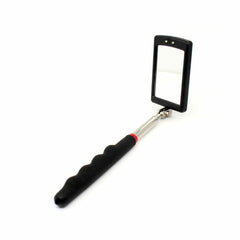 LED Inspection Mirror illuminate Extendable Telescoping Swivel Light Lighted