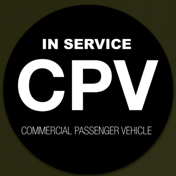 2-10PCS CPV Commercial Passenger Vehicle Sticker Car Decal Window New AU
