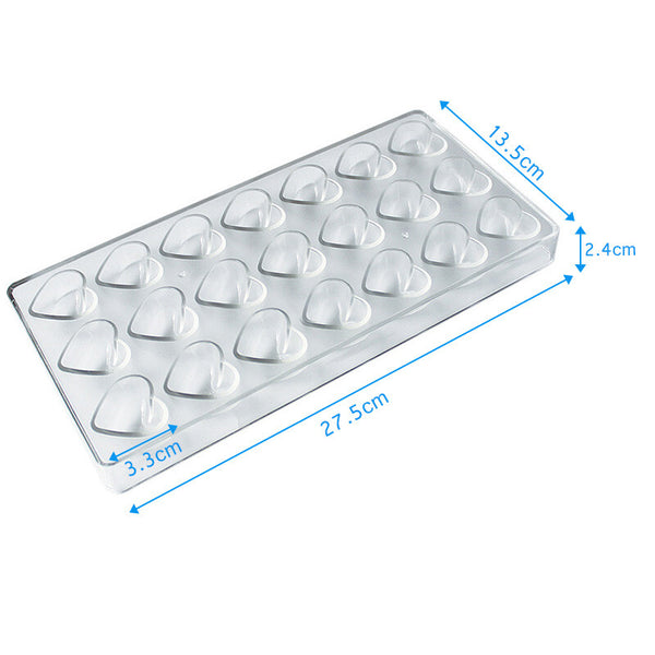 Heart Pendant Resin Mould Silicone Jewellery Casting Mold DIY Necklace Charm Tool