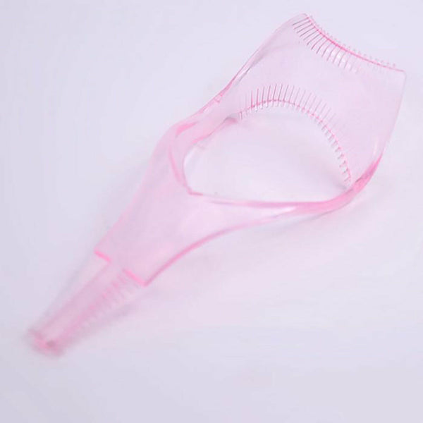 3In1 Eyelash Mascara Guard Makeup Cosmetic Lash Applicator Brow Comb Guide Tool