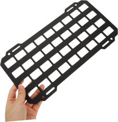 Car Sun Visor Organiser – Rigid Storage Panel Holder for Cards, Pens & Sunglasses (Black)