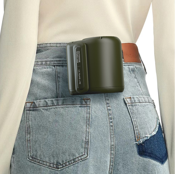 Outdoor Rechargeable Powerful Personal Body Fans Belt Waist Clip Fan