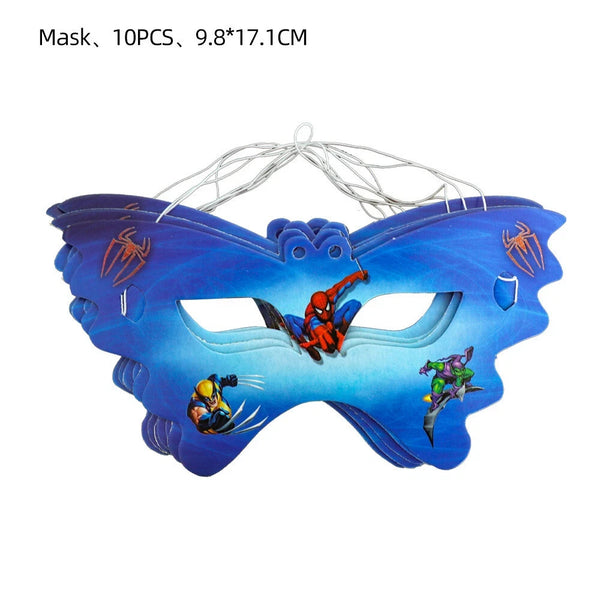 Spiderman Birthday Party Paper Lolly Loot Bag Box Balloons Stickers Party Favour