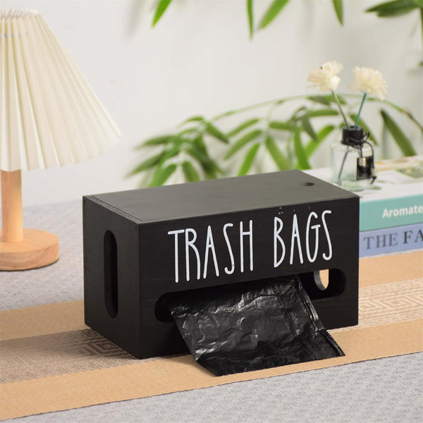 Trash Bag Dispenser Wall Mounted Trash Bag Organizer Portable Plastic Bags AUS
