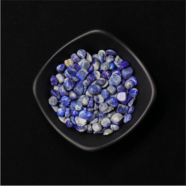 UP 1KG Lapis Lazuli Crystal Chips Small Blue Natural Gemstone Polished Stones AU