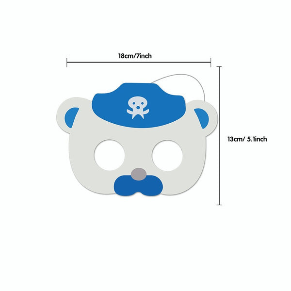 9 Packs Octonauts screw MASK Birthday Party Supplies Cosplay Mask Photo Booth AU