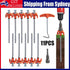 8Pcs Tent Pegs Heavy Duty Screw Steel In Ground Camping Outdoor Stakes Nails