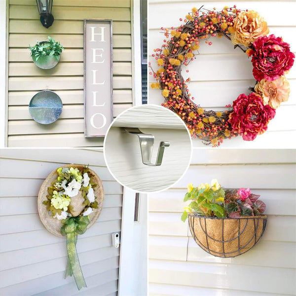 100X Vinyl Siding Hook Heavy Duty Siding Hanger Siding Clips Outdoor Home Decor