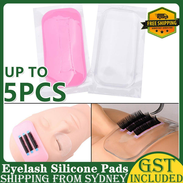 UP5XEyelash Silicone Pads Stand Eyelash Extensions Accessories Lashes Holder Pad