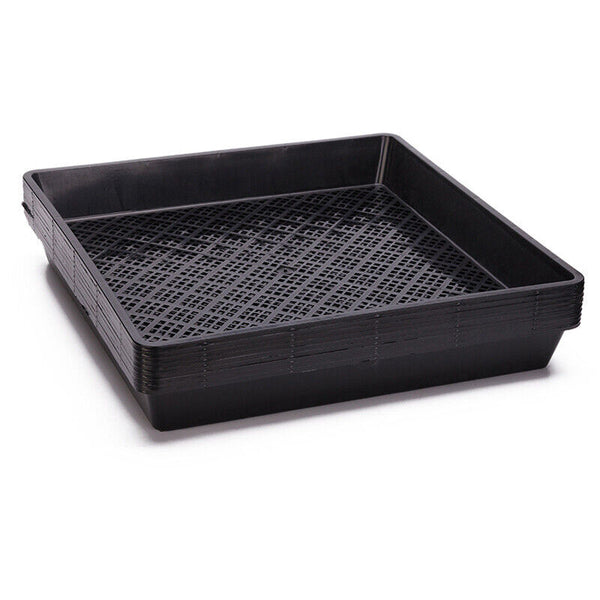 Seedling Tray Fine Hole Plant Propagation Seedling Hydroponic 42x42x5.5cm