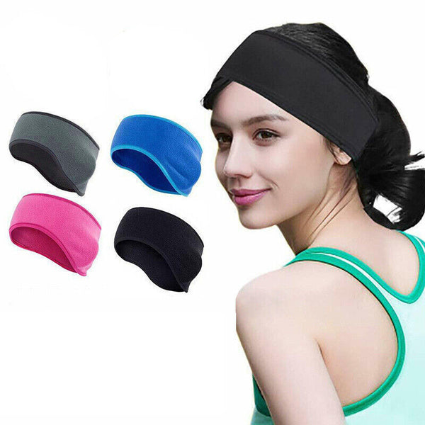 Outdoor Winter Fleece Ear Warmer – Sports Headband & Earmuff