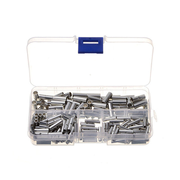 200pcs Copper Butt Splice Connectors Terminal Cable Crimp Solder 22-10 AWG AU