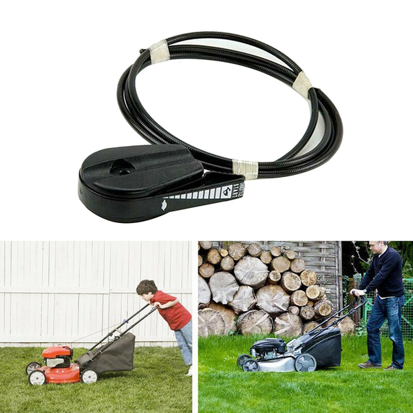 2X LAWN MOWER THROTTLE CONTROL HEAVY DUTY  COATED CABLE FOR VICTA MASPORT ROVER