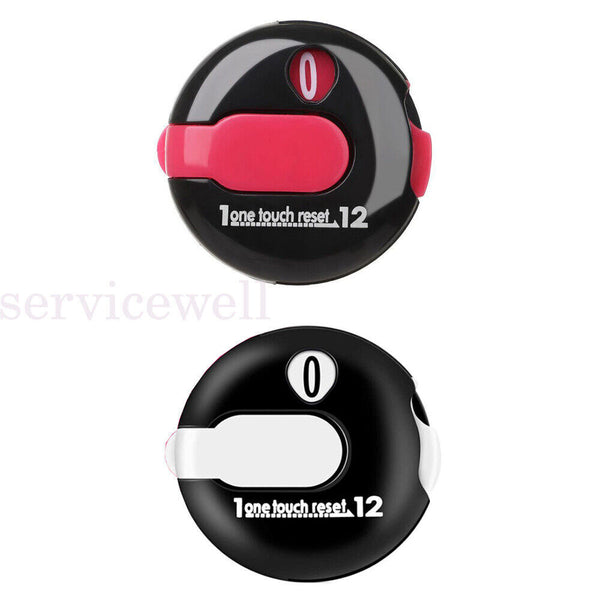 Mini Golf Score Stroke Counter Keeper One Touch Reset Simple Attach to Gloves AU