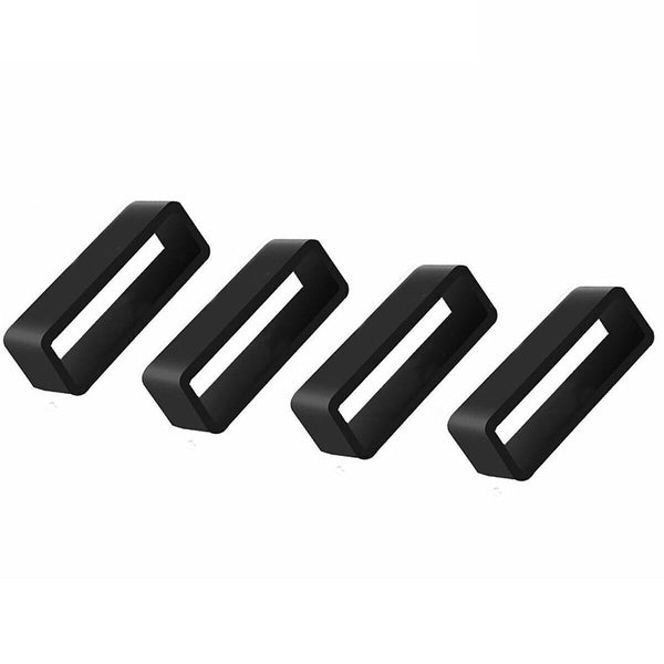 Silicone Watch Strap Loops Replacement Rubber Band Keeper Rings