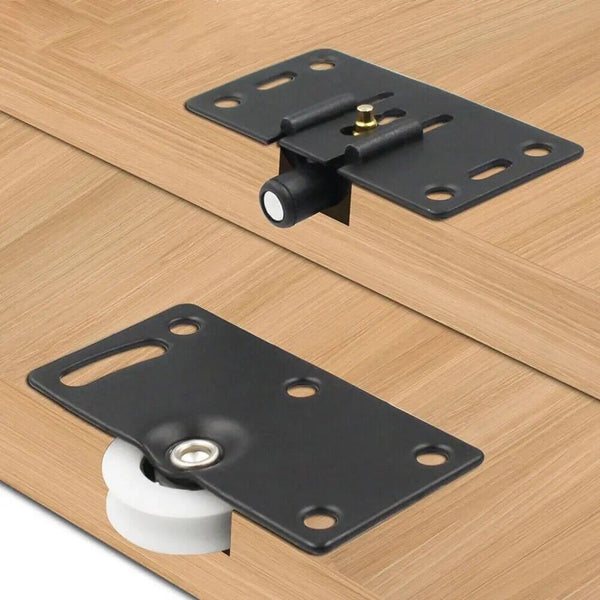 2sets Concave Wear Resistant Sliding Door Roller Closet Wardrobe Nylon Wheel