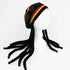 Bob Marley Dreadlocks Beanie Wig Jamaican Rasta hat Reggae Headgear Baggy Cap