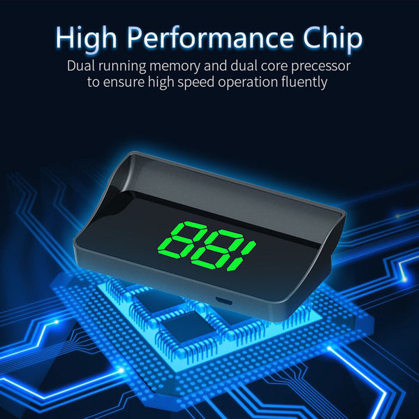 HUD GPS Head Up Display Universal Car Digital Speed Odometer Speedometer