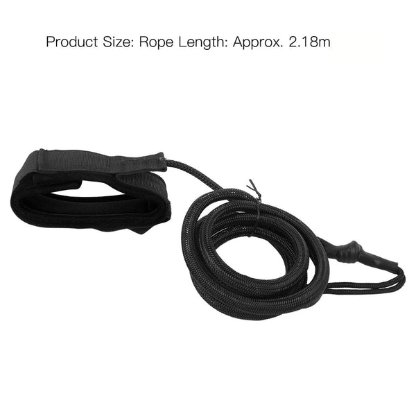 SUP Paddleboard Surfboard Coiled Leash Ankle Wrist Leg Rope Safety Leash 2.18M